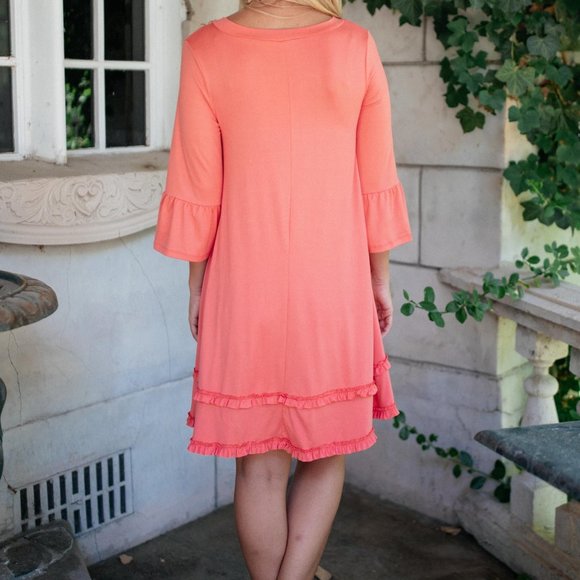 Ninexis - Coral Coast Dress In Small - SHIPS IN 24 HOURS - Picture 3 of 3